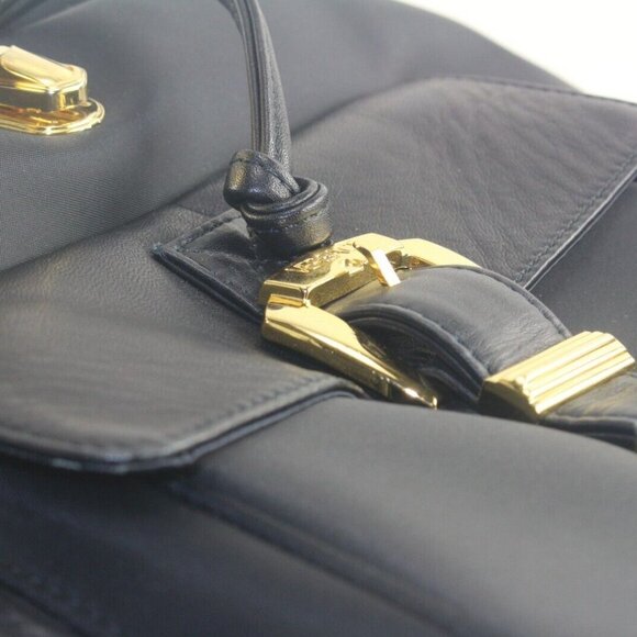 Gianni Versace Leather Backpack 2GV918K